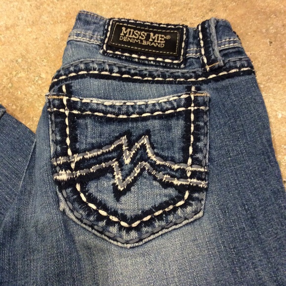 MISS ME SUNNY DENIM CAPRIS - Picture 2 of 6